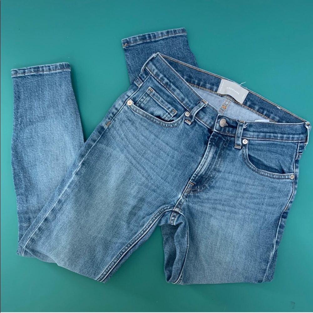 Everlane 26 Ankle Jeans Mid-blue